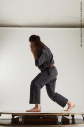 Ronda Kimono Fighting Pose